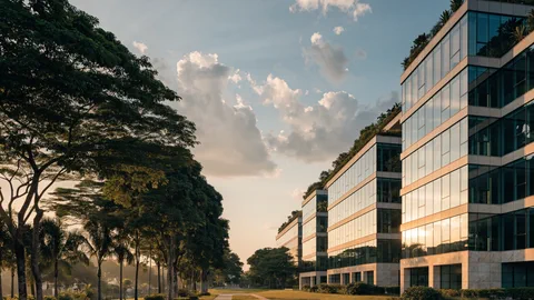 AI visual · North-east Singapore, not this building